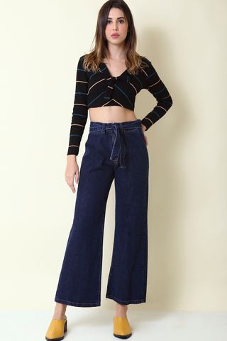 calça pantalona aquamar